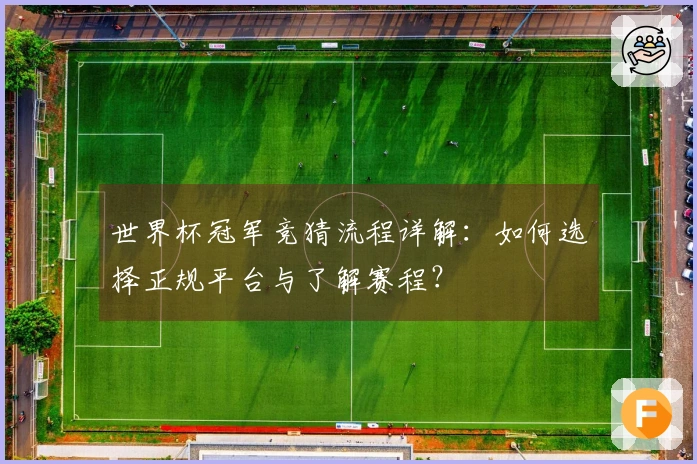 世界杯冠军竞猜流程详解：如何选择正规平台与了解赛程？