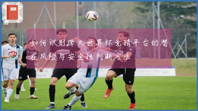 如何识别烽火世界杯竞猜平台的潜在风险与安全性判断方法